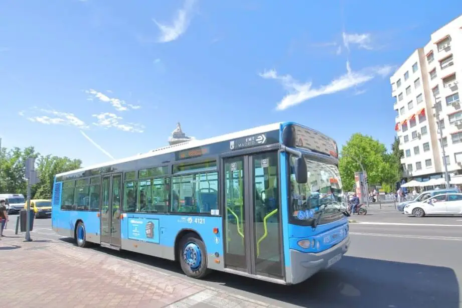 costo del transporte en autobus en madrid